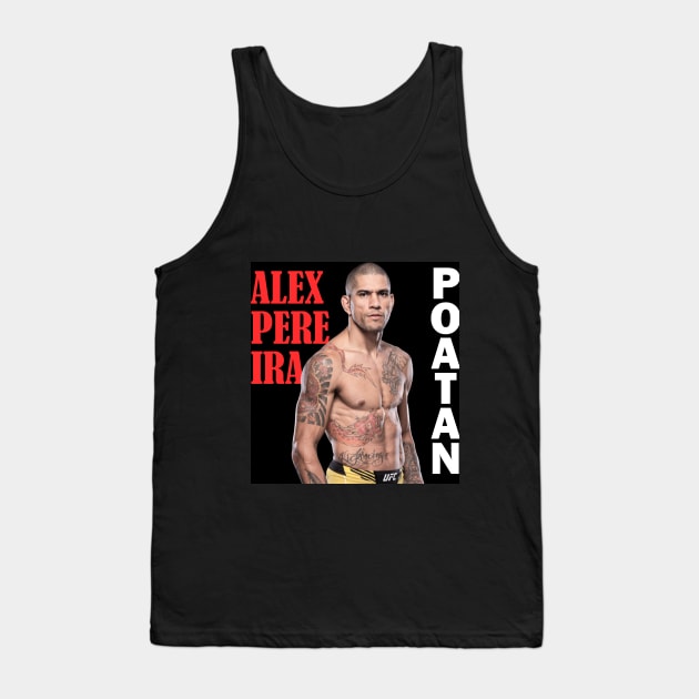 Alex Poatan Pereira Tank Top by CatsRider YK